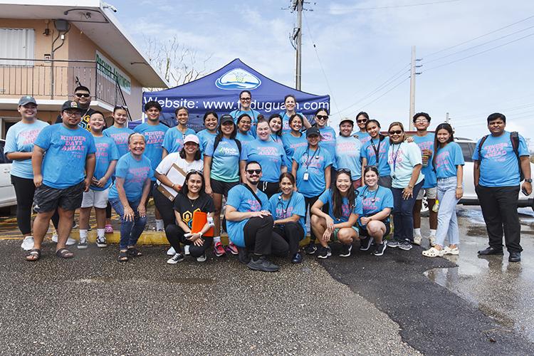 Group shot of Todu Guam Staff and Volunteers