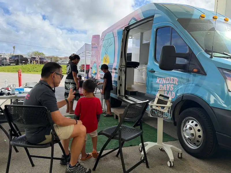 Todu Guam Foundation mobile clinic providing community health services in Guam